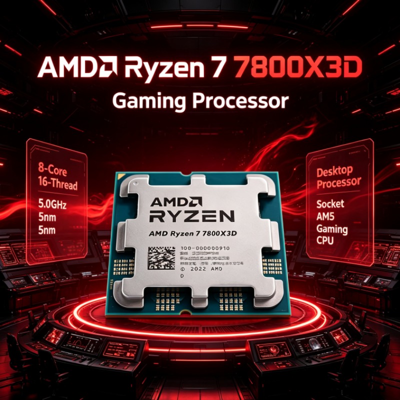 CPU Desktop AMD Ryzen 7 7800X3 - Amd Cpu Ryzen 7 recensione e prezzo